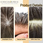 Fine Mono Poly Skin Toupee for Men with French Lace Front Natural Hairline Hair Replacement System