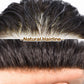 Curve Hair French Lace Front Mens Hair System Hand‑Tied Toupee For Men Undetectable Hairline Human Hairpiece