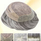 Fine Mono Toupee for Men Thin Skin Front Mens Toupee Human Hair Replacement System NPU Mens Hair Wig