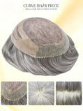 Fine Mono Toupee for Men Thin Skin Front Mens Toupee Human Hair Replacement System NPU Mens Hair Wig