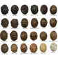 US Stock Monofilament Human Hair System For Men Clear PU Perimeter Durable Invisible Hand Tied Mens Hair Pieces For Daily Wear |Fast shipping USA