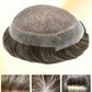 Fine Mono Mens Toupee Remy Virgin Human Hair Thin Skin Hair Replacement System Durable Monofilament Wig Hairpiece for Men